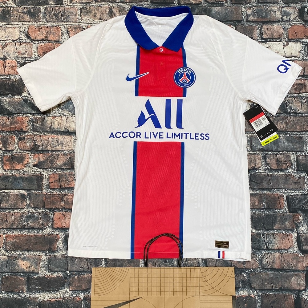 MSRP$165 Nike PSG Paris-Saint Germain 2020/21 Vapor Match Away Jersey Mens L